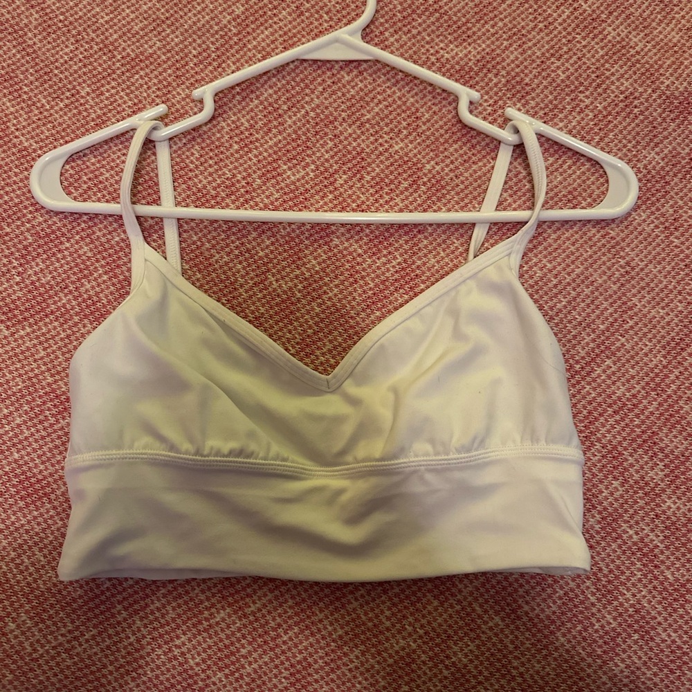 Lululemon white bra
